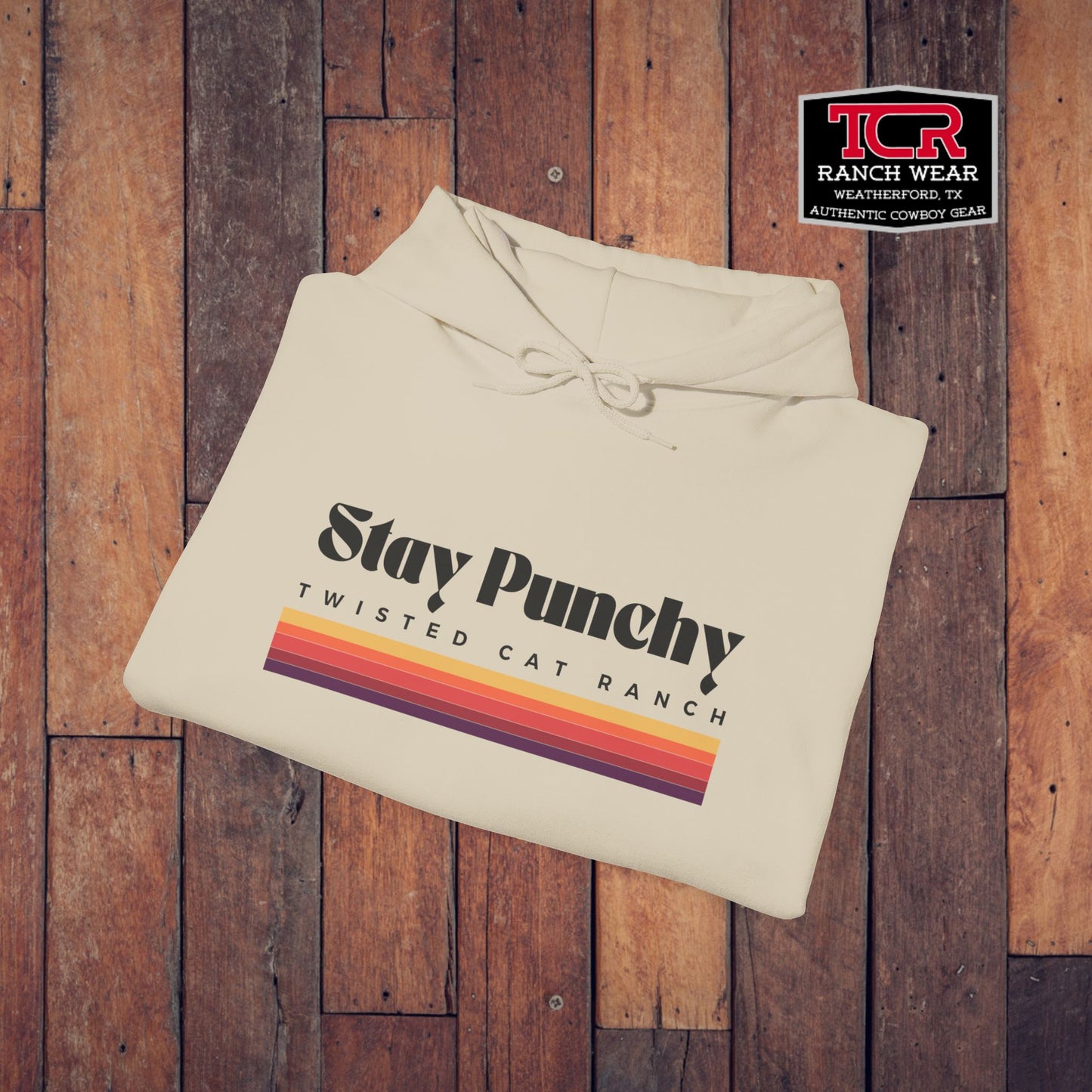 Stay Punchy Hoodie - Twisted Cat Ranch