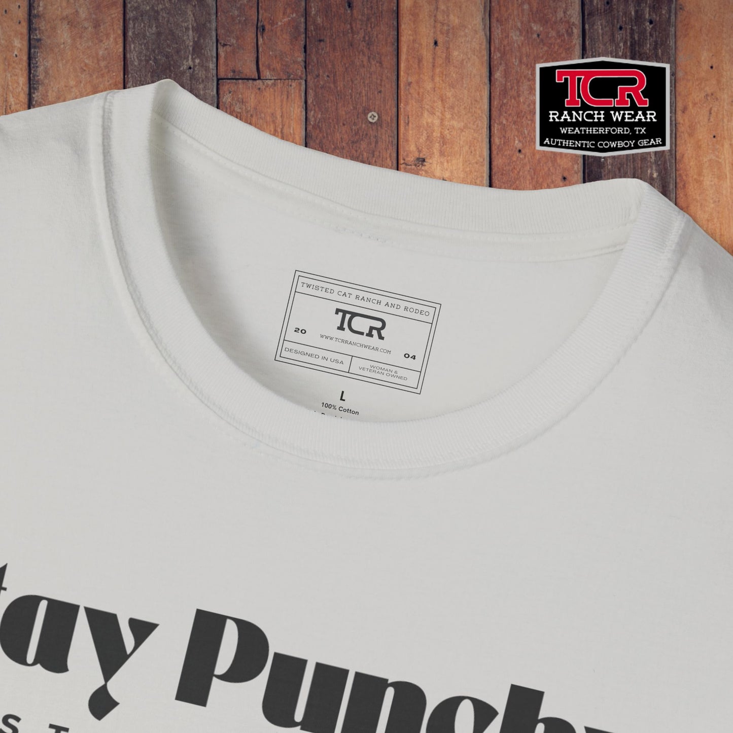 TCR Ranch Wear "Stay Punchy" Retro Tee