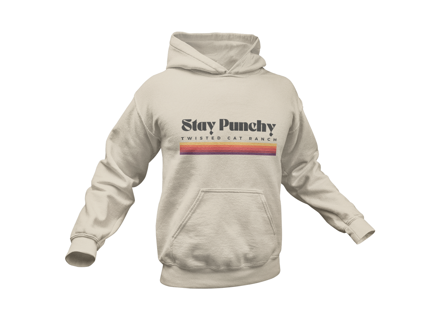 Stay Punchy Hoodie - Twisted Cat Ranch