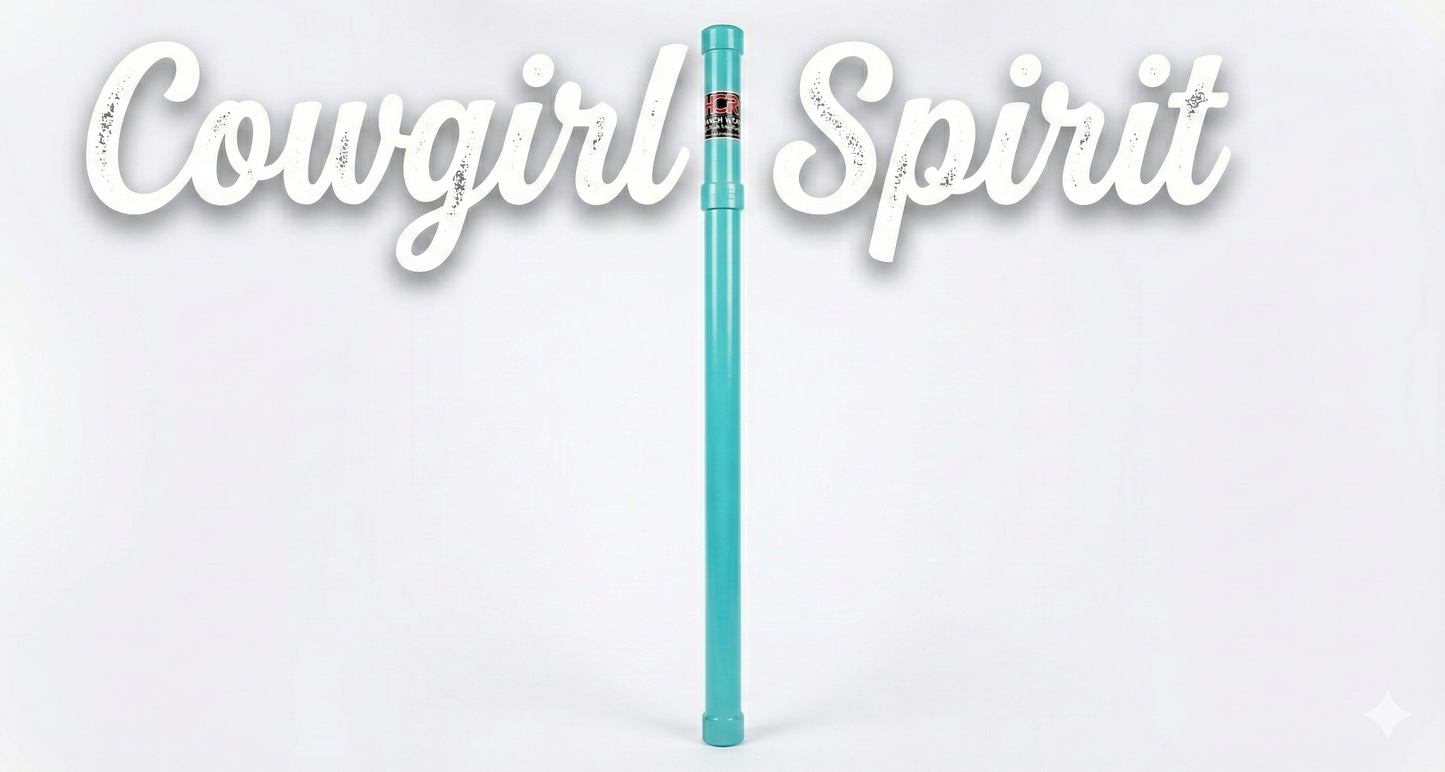 Cowgirl Spirit — Turquoise Goat String Tube