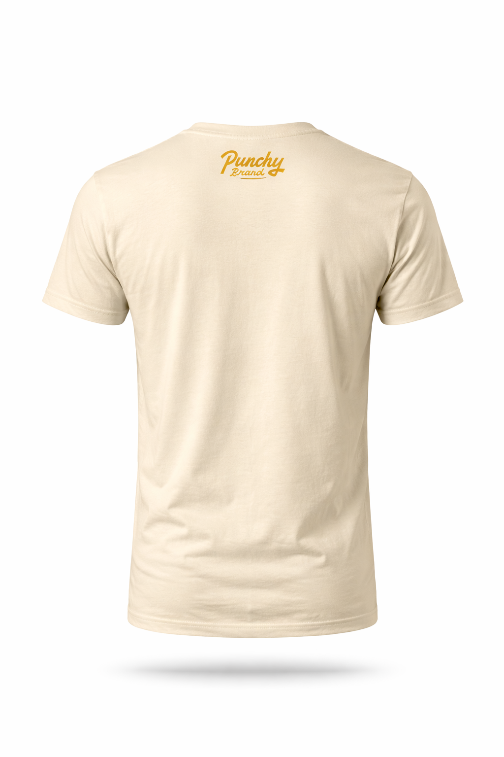 Stay Punchy Rope Logo Tee – Natural