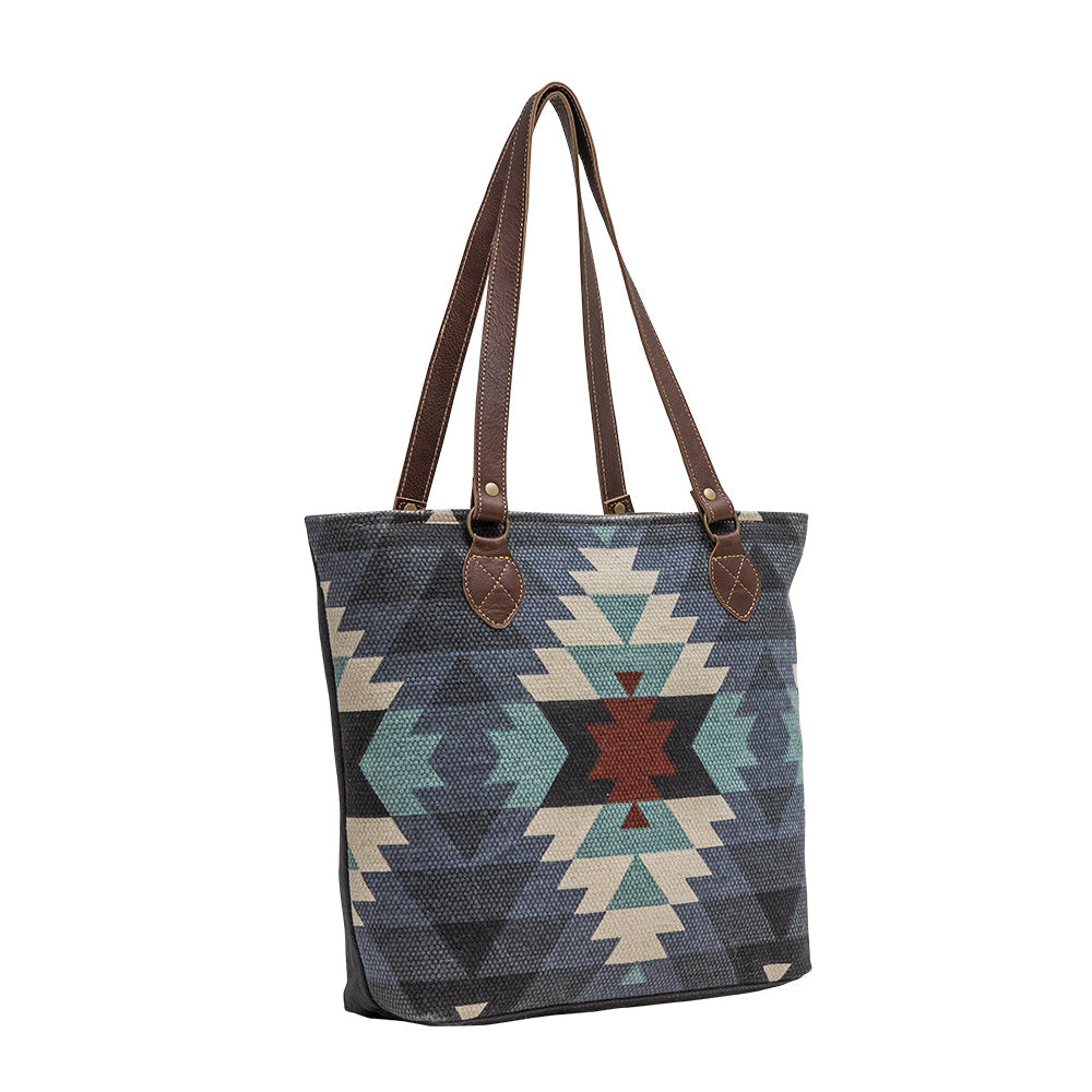 Myra Bag Western Leather Tote Bag for Women - Polos