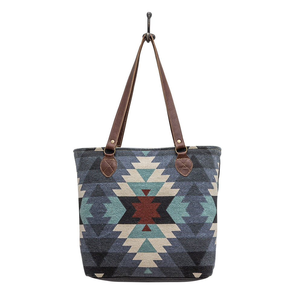 Myra Bag Western Leather Tote Bag for Women - Polos