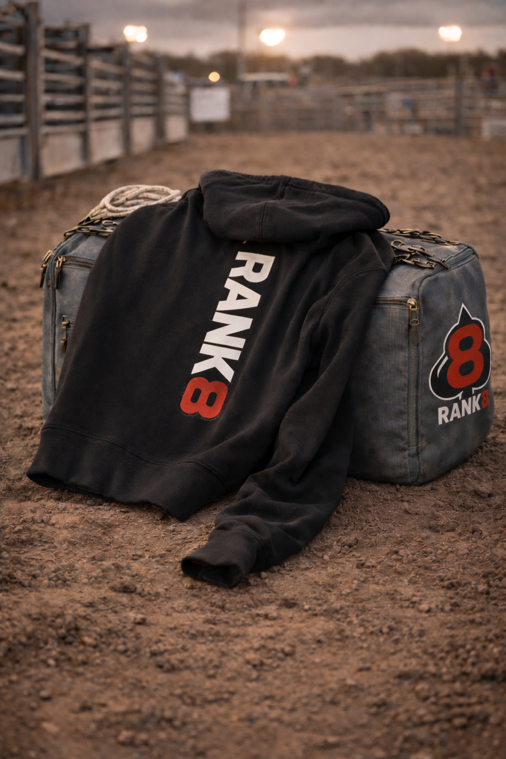 The Standing Eight Hoodie by RANK8