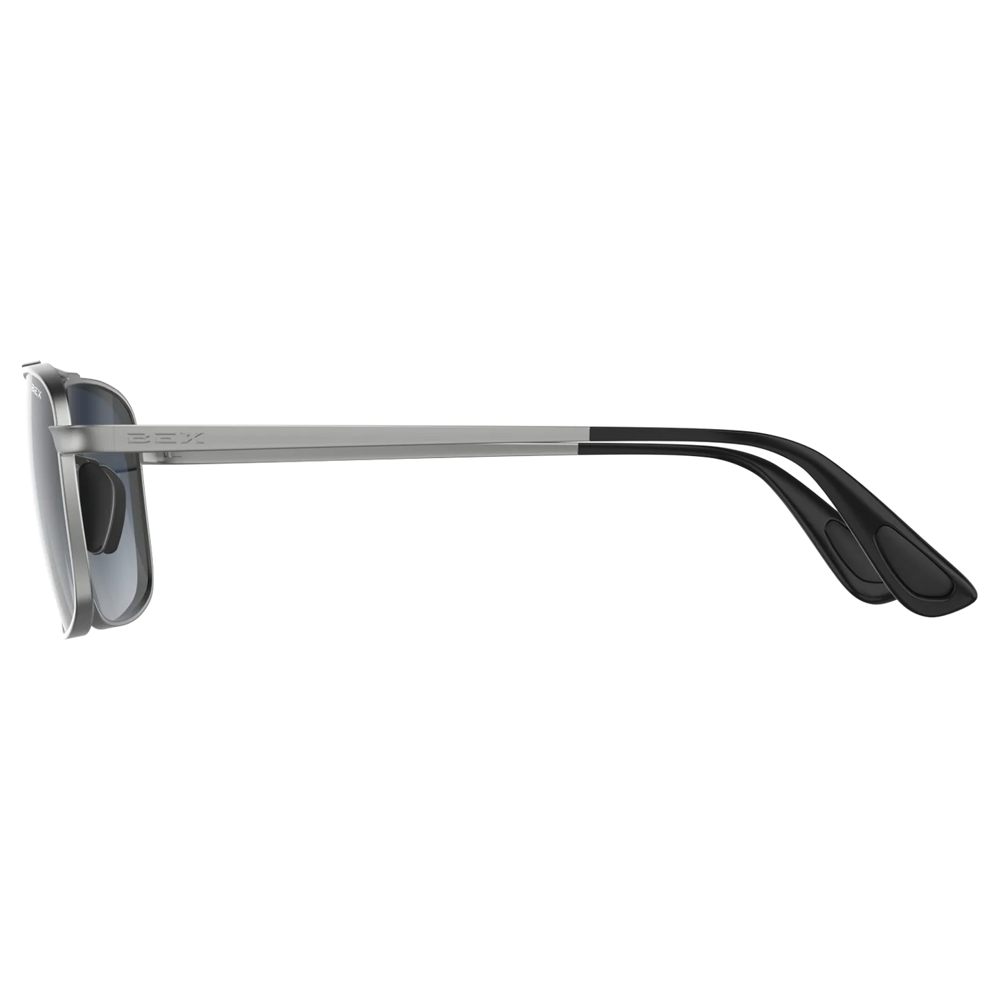 BEX Accel – Matte Silver / Sapphire