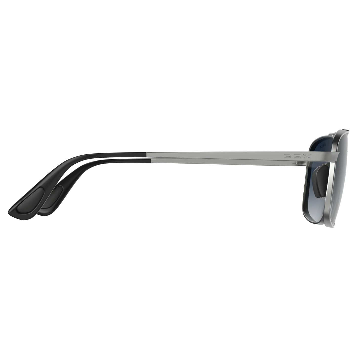 BEX Accel – Matte Silver / Sapphire