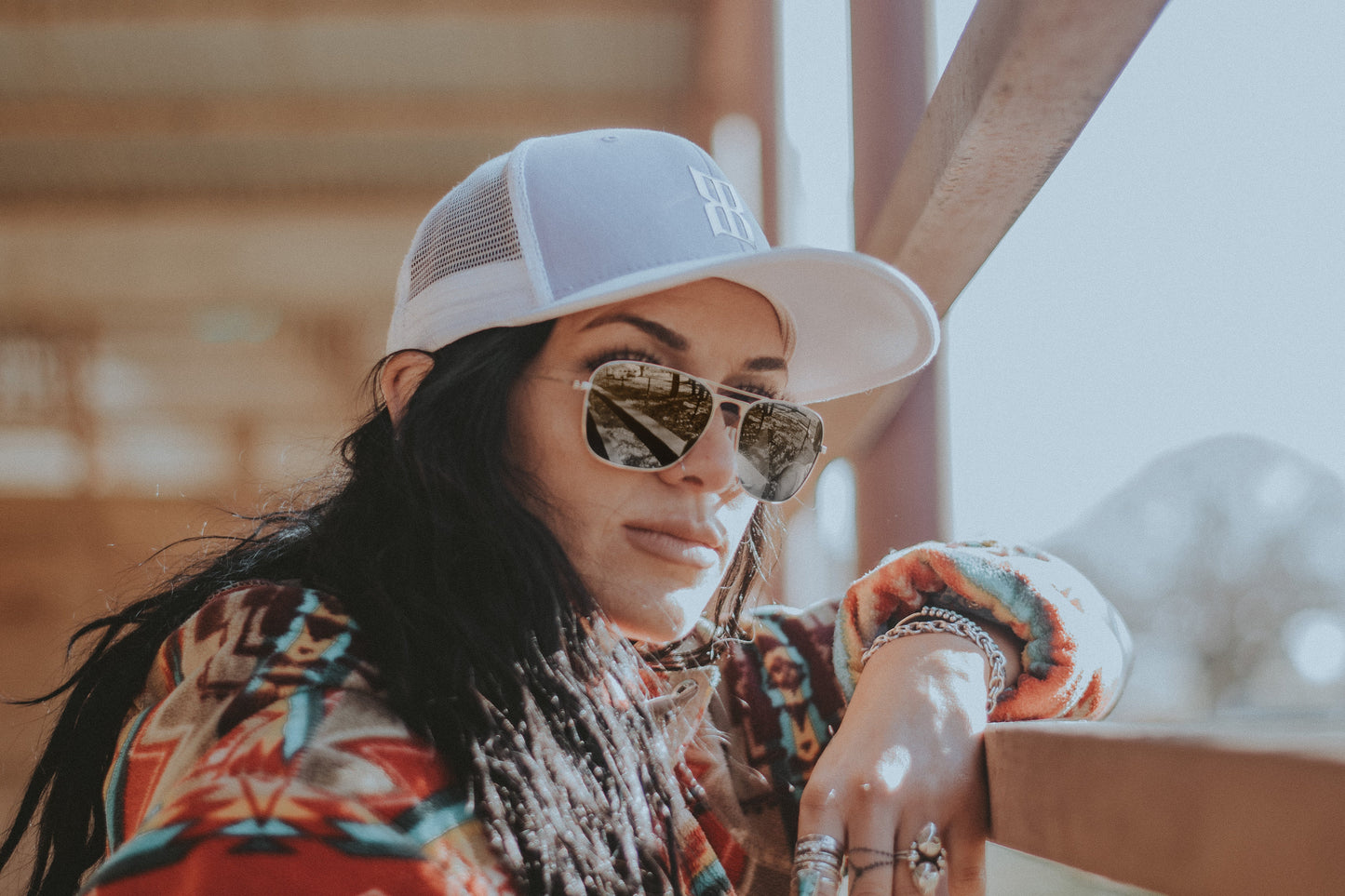 BEX Ranger Aviator Sunglasses – Rose Gold / Brown (RXBR)