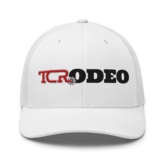 TCR Rodeo Trucker Cap — White