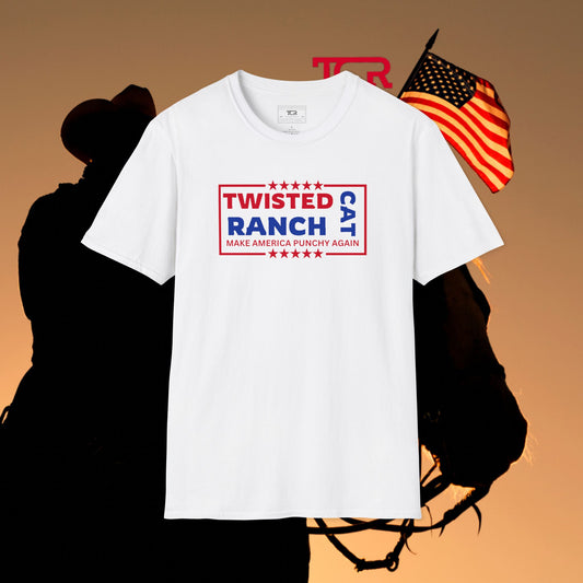 TCR Ranch Wear “Make America Punchy Again” Limited Edition Tee