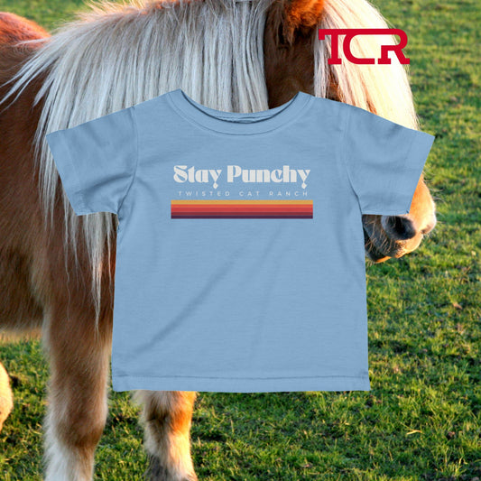 Stay Punchy Infant Tee – Twisted Cat Ranch