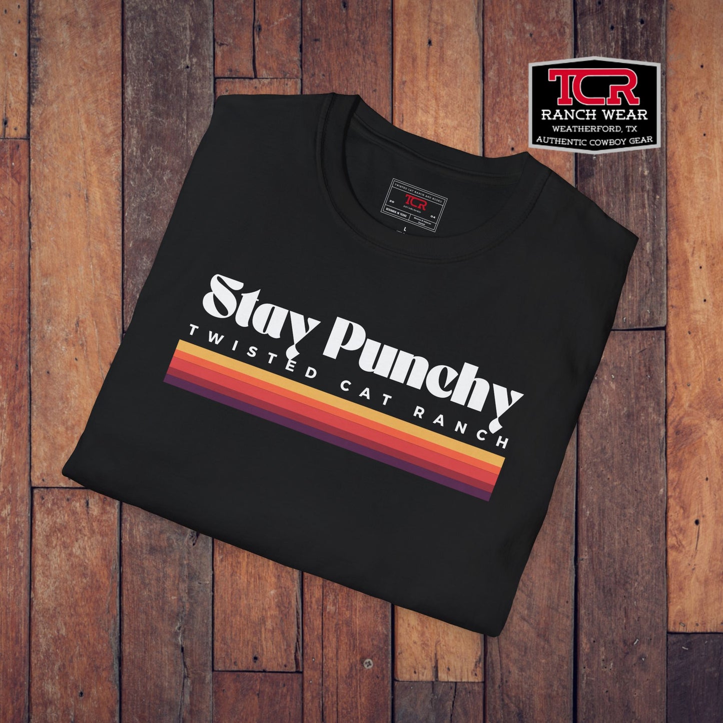 Stay Punchy - Tee, Black