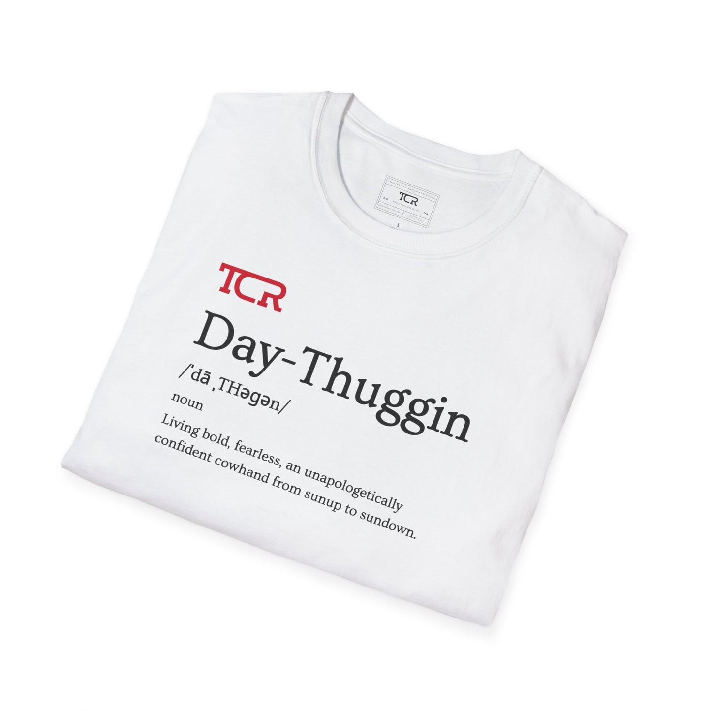 TCR Day Thuggin' Tee, White