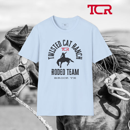 TCR Rodeo Team Tee, Light Blue