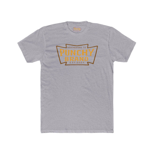 Punchy Brand™ Weatherford Tee – Heather Grey