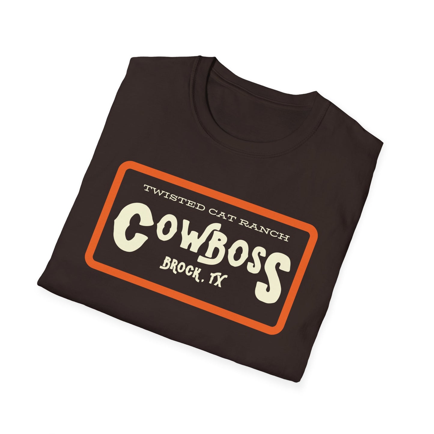 'Cowboss' T-Shirt - Twisted Cat Ranch