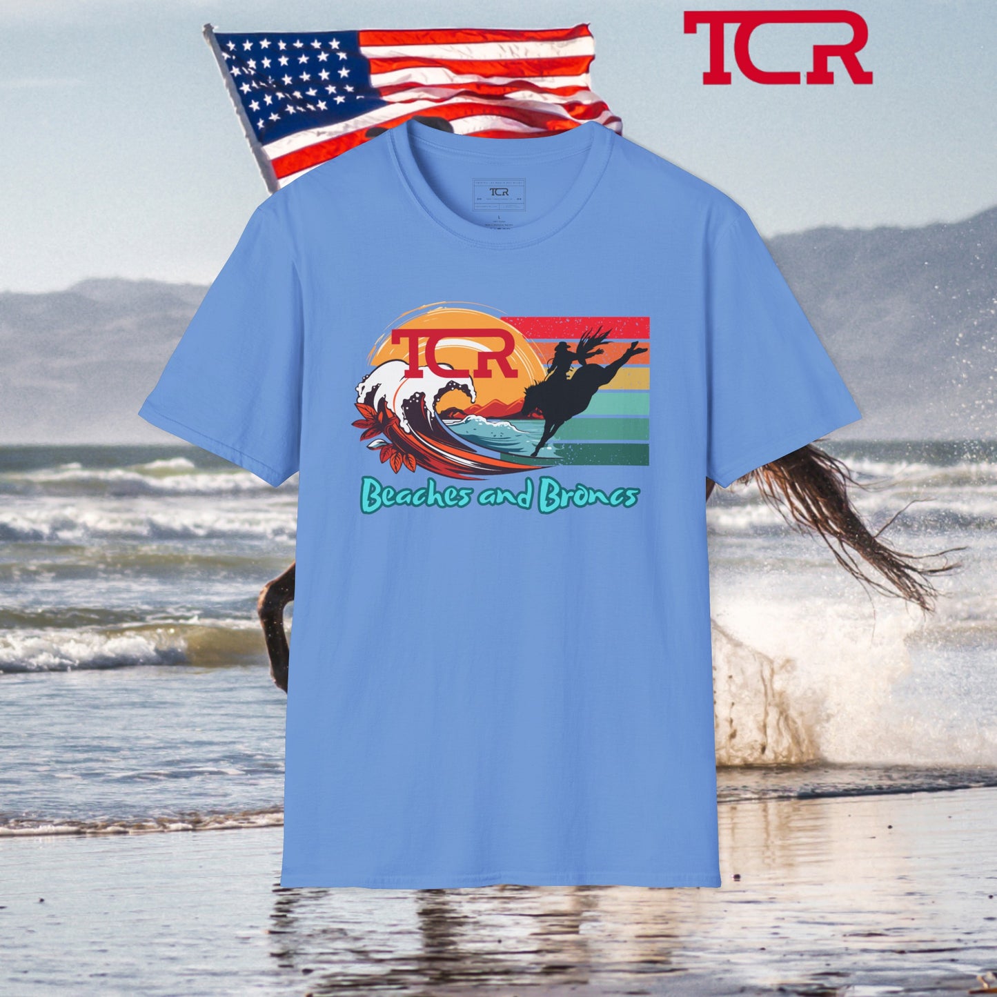 TCR Beaches and Broncs Tee