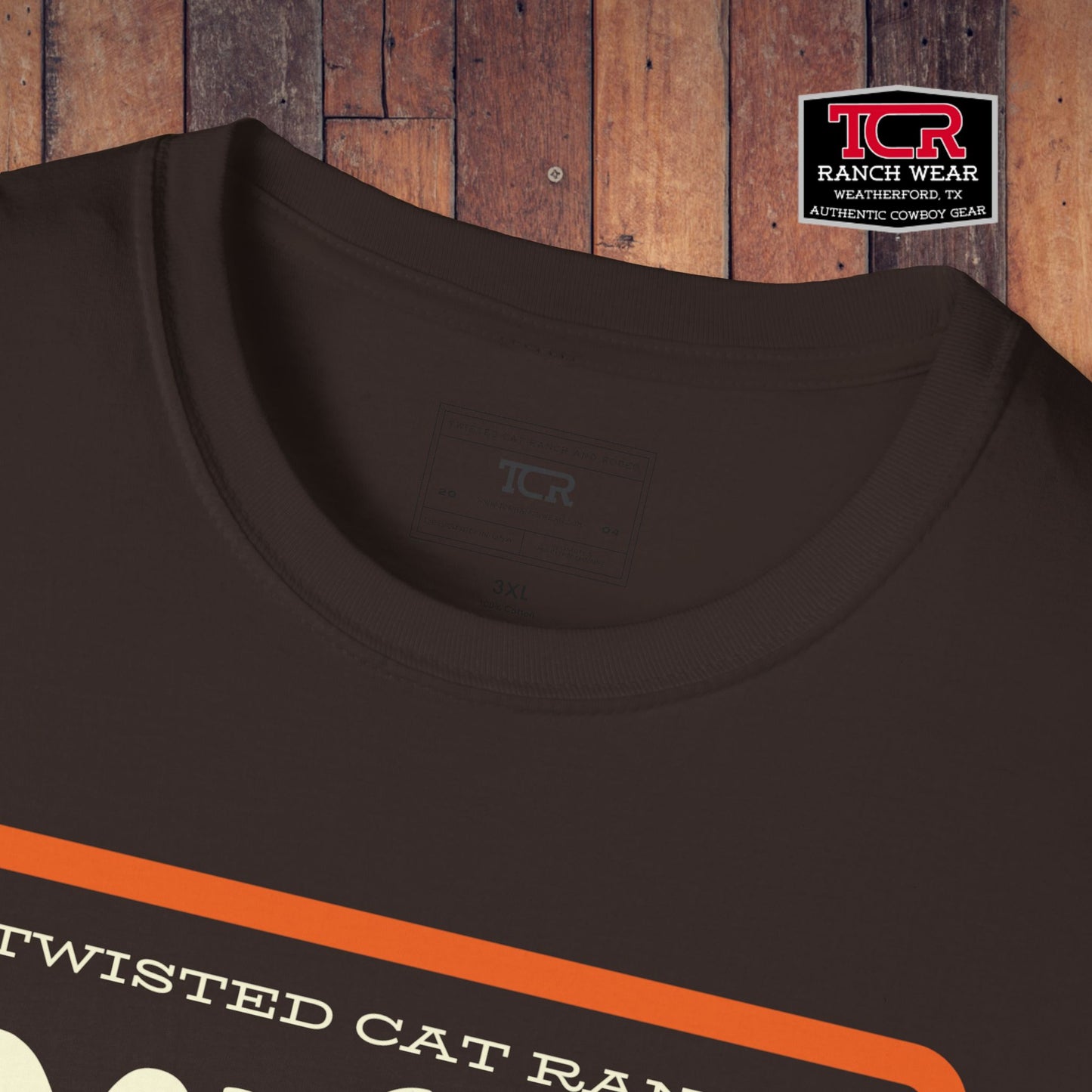 'Cowboss' T-Shirt - Twisted Cat Ranch