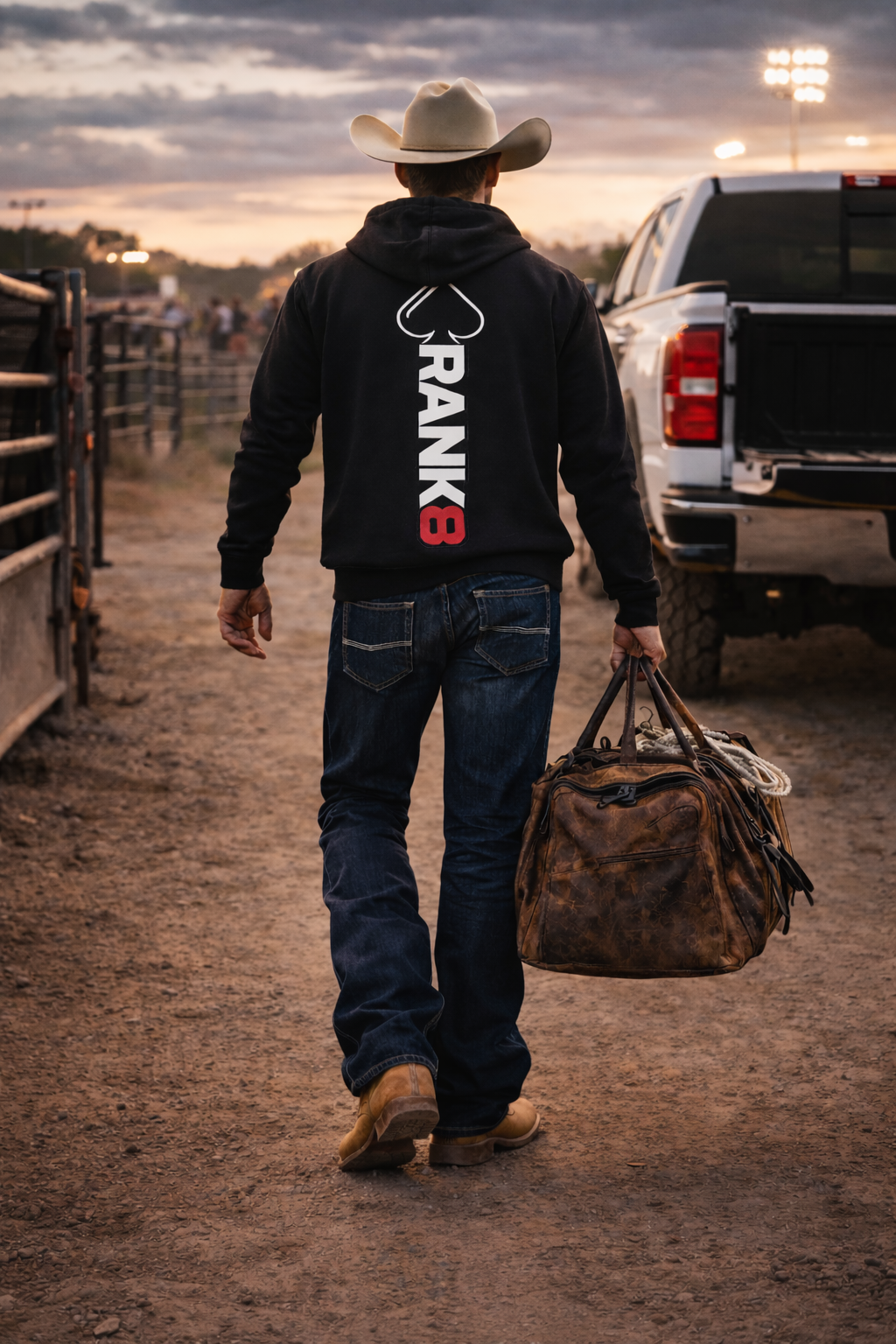 The Standing Eight Hoodie by RANK8