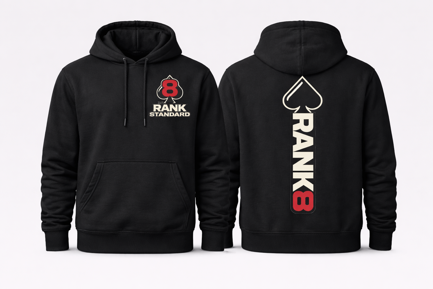 The Standing Eight Hoodie by RANK8
