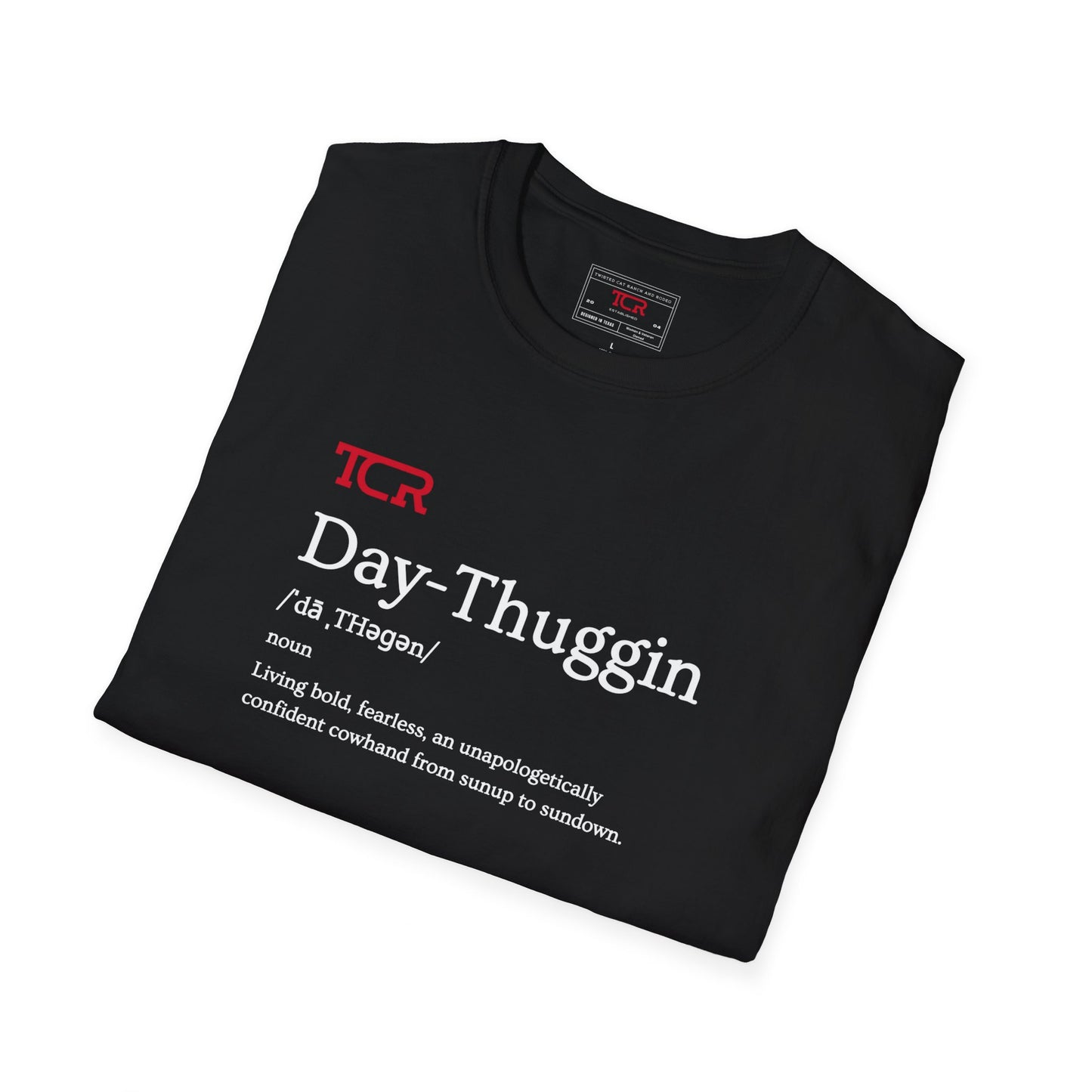 TCR Day Thuggin' Tee, Black