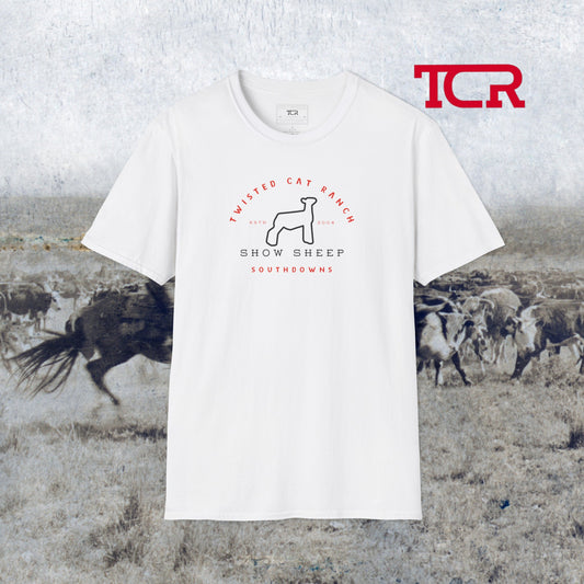 TCR Ranch Southdowns Tee, White