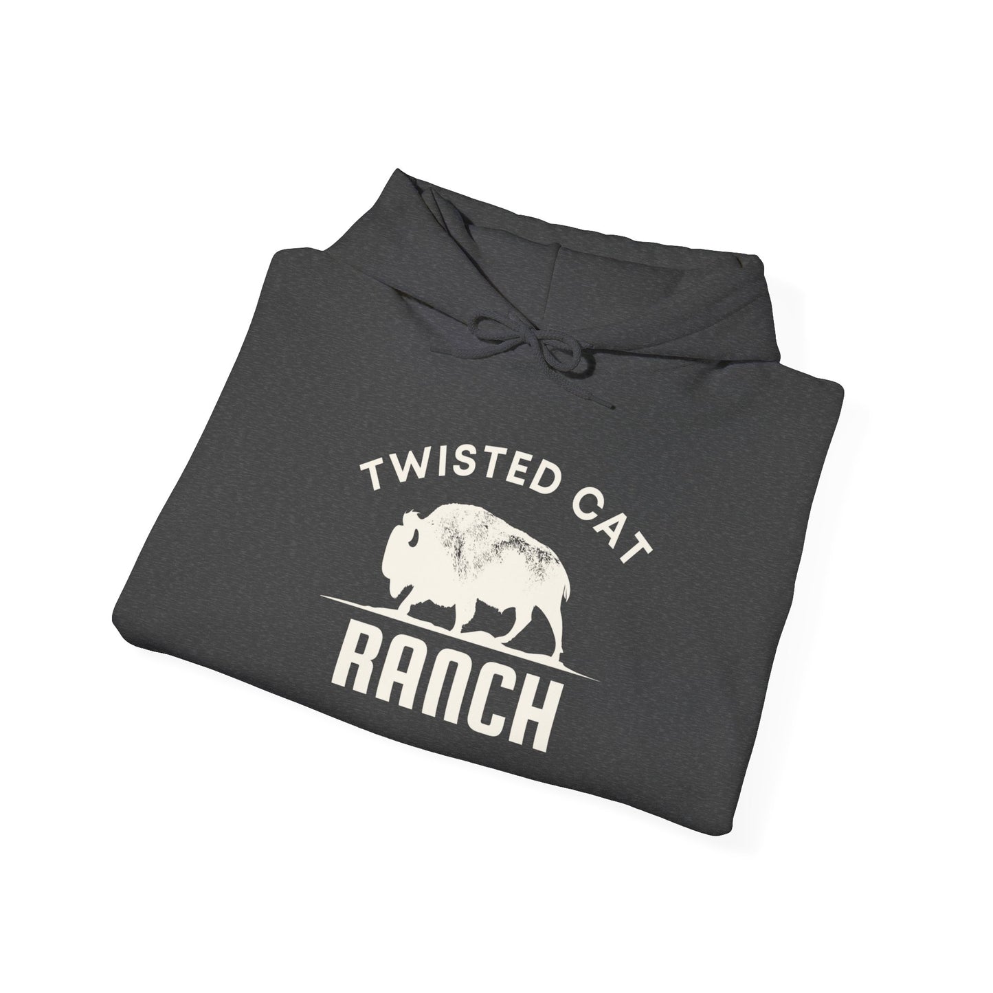 Twisted Cat Ranch Hoodie - Charcoal