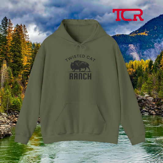 Twisted Cat Ranch Hoodie from TCR Ranch Wear