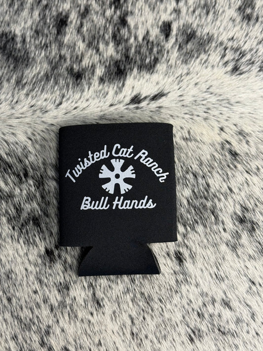 Bull Hands Koozie