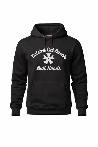 Bull Hands Hoodie – Twisted Cat Ranch Exclusive