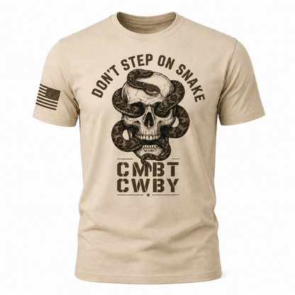 DON’T STEP ON SNAKE T-SHIRT