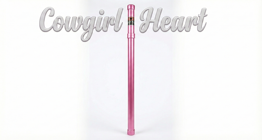 Cowgirl Heart — Berry Pink Goat String Tube