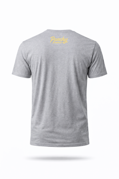 Punchy Brand Cowboy Standard Bronc Tee – Heather Grey