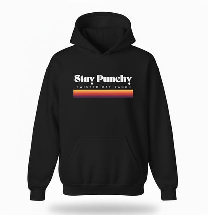 Stay Punchy Hoodie - Black