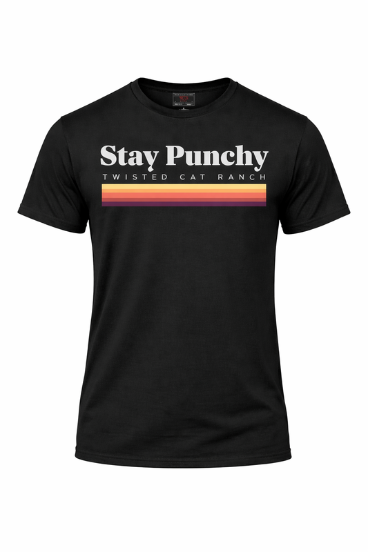 Stay Punchy - Tee, Black