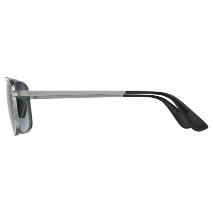 BEX Accel – Matte Silver / Sapphire