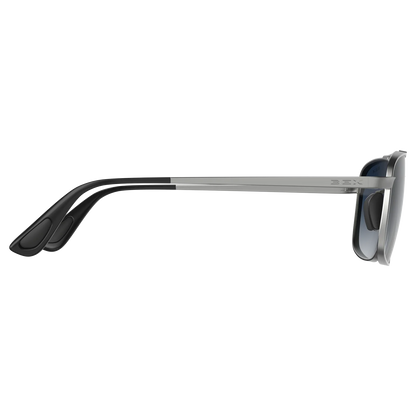 BEX Accel – Matte Silver / Sapphire