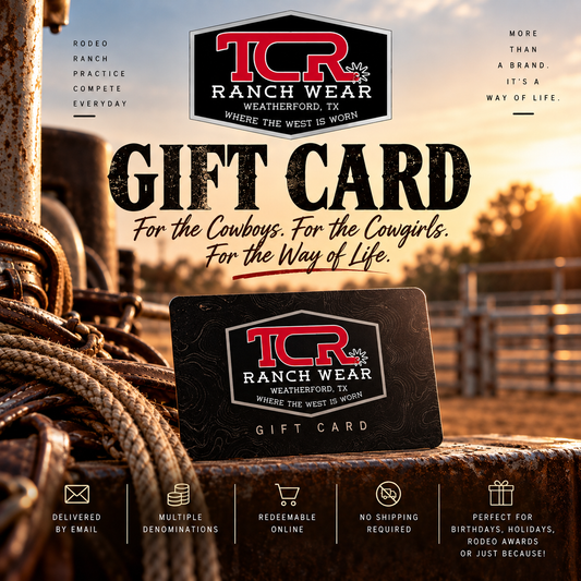 TCR Ranch Wear Gift Card